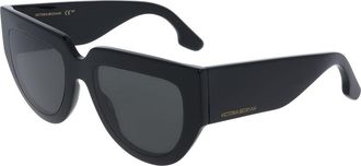 Victoria Beckham Black Acetate Womens Sunglasses