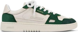 Axel Arigato Groen & Wit Dice Lo Sneakers - Dames - Sneakers - Wit - 37 EU - Katoen - Schoenen