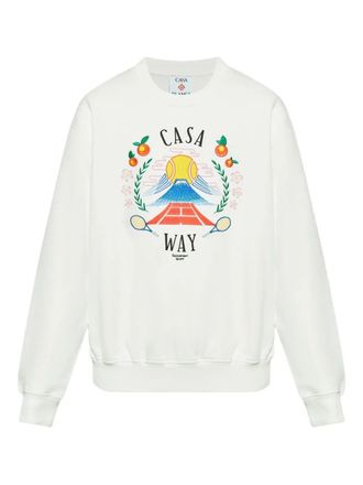 Casablanca Graphic-print Sweatshirt