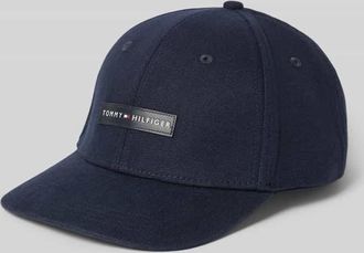 Tommy Hilfiger Basecap aus reiner Baumwolle Modell FOUNDATION CANVAS in Marine, Gr&ouml;&szlig;e 1