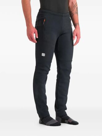 Sportful Skibroek met logoprint - Zwart