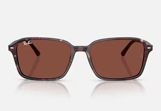 Ray-Ban Raimond Red Rectangular Unisex Sunglasses RB2231 1416C5 56