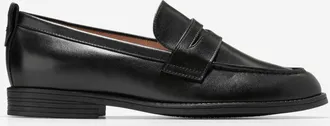 Cole Haan Womens Stassi Penny Loafers - Black Size 10.5