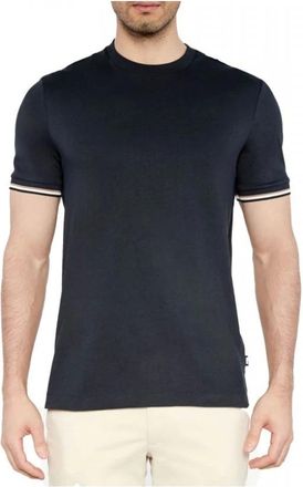 HUGO BOSS Hombre, Camisetas, Azul, Talla: S