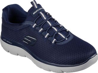 Skechers Mens Summits Slip-On Sneaker In Navy