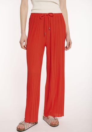 Hailys Schlupfhose HAILYS LG P TR Fa44biola, Damen, Gr. L (40), N-Gr, rot (scarlet rot), Web, Obermaterial: 85% Polyester, 15% Elasthan, unifarben, kn&ouml;chella