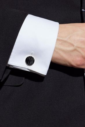 Lanvin Cufflinks, Mens, Silver