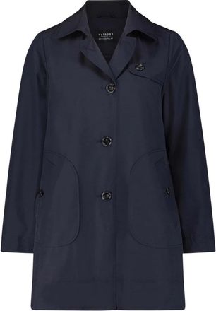Betty Barclay Korte jas met kraag - Dames - Mantels - Blauw - Maat: XL Polyamide