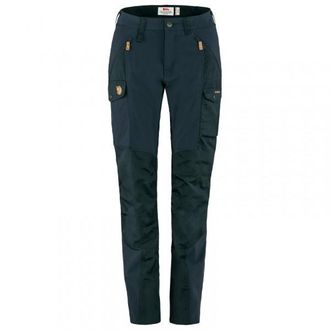 Fjällräven Nikka Trousers Curved Trekkinghose für Damen | blau
