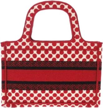 Dior Pre-owned Book Tote - Dames - Vintage Shopper - Rood - ONE Size - Vintage