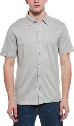 Weatherproof Vintage Weatherproof Vintage Neat Coatfront Knit Shirt