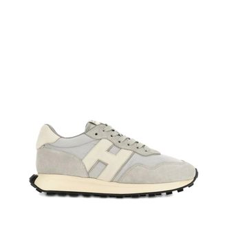 Hogan Sneakers, male, Gray, Size: 10 1/2 US H601 Low-top Sneakers