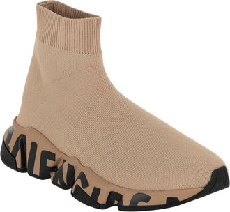 Balenciaga Speed Graffiti Knit Sneaker