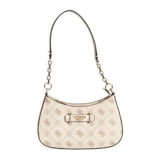 Guess Shoulder Bags, female, Beige, Size: ONE SIZE Silia Shoulder Bag