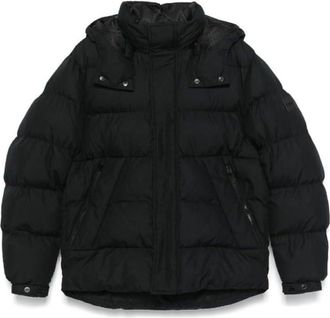 HUGO BOSS Mens H-Corbinian Down Puffer Coat, Black