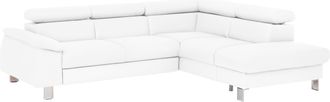 Cotta Ecksofa »Komaris L-Form, B: 249 cm« mit Kopfteilverstellung, optional Bettfunktion, Bettkasten & Licht