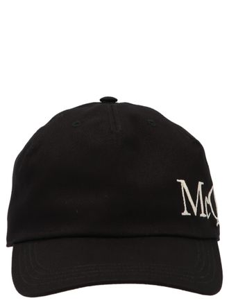 Alexander McQueen Mens Logo Embroidery Cap