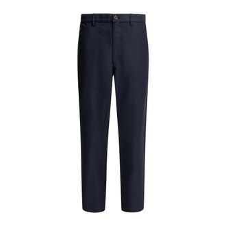 Comme Des Gar&ccedil;ons Pantalones de Corte Recto Sastre - Trousers - Hombre - Azul - S