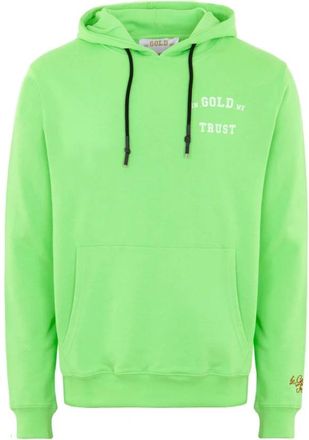 In Gold We Trust De Beruchte Groene Herenmode - Heren - Hoodies - Groen - S - Hoodies & sweatvesten