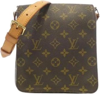 Louis Vuitton Pre-owned Musette Salsa Monogram Schoudertas - Dames - Vintage Schoudertas - Bruin - ONE Size - Vintage