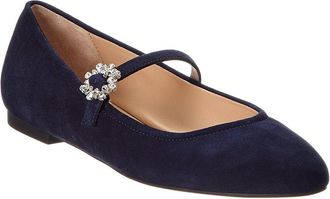 Stuart Weitzman Aura Suede Mary Jane