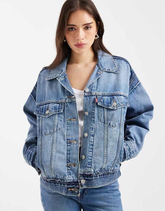 Levi's Giacca di jeans destrutturata blu