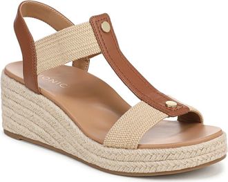 Vionic Calera Wedge Sandal in Camel at Nordstrom Rack, Size 8.5