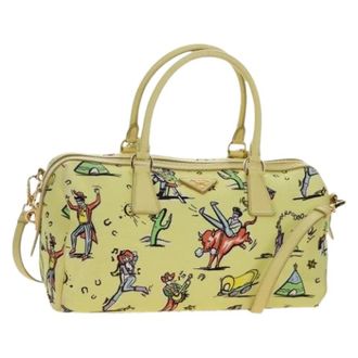 Prada Borsa Vintage Pre-owned - - Pre-owned - Donna - Giallo - ONE SIZE