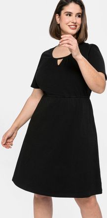 Sheego Jerseykleid »Jerseykleid« Eingrifftaschen