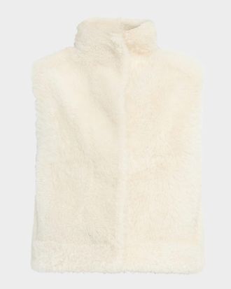 Utzon Victor Reversible Shearling Vest