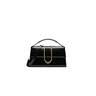 Jacquemus Le Grand Bambino - Dames - Tassen - Zwart - Maat: ONE Size Leer