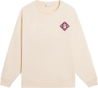 Li-Ning Kaleidoscope Graphics Sweatshirt Beige AWDSF47-2