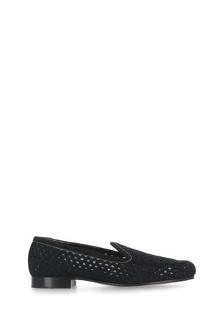 Fabiana Filippi Leather Slip-On Shoes − Sale: up to −64