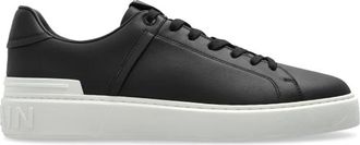 Balmain Sportschoenen B-Court - Heren - Sneakers - Zwart - 39 EU - Leer - Schoenen