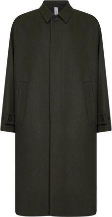 Hev&ograve; Uomo, Cappotti, Verde, M, new