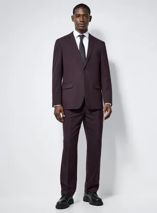 Le 31 Mens Stretch piqu&eacute; suit Berlin fit - Regular
