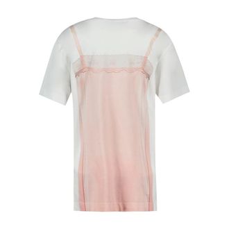 Simone Rocha Slip Dress Trompe Loeil T-Shirt - White
