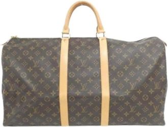 Louis Vuitton Pre-owned Boston Bag - unisex - Vintage Weekendtas - Bruin - ONE Size - Vintage