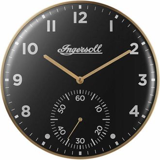 Ingersoll Reloj De Pared Ingersoll 1892 Ic003gb Dorado Negro