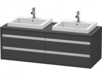 Duravit Mueble De Pared Duravit Ketho 6757, 4 Cajones, 1400mm, Para 2