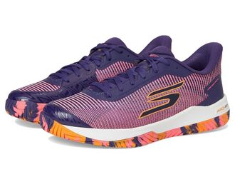 Skechers Pickleball Viper Court Pro 2.0 Sneaker Womens Running Shoes Purple : 9.5 B - Medium, Synthetic