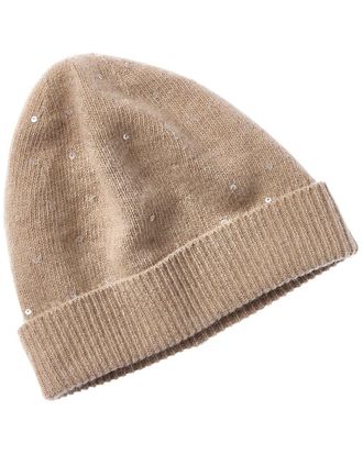Portolano Sequins Cashmere Beanie