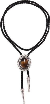 Petit Moments Milton Bolo Necklace in Brown at Nordstrom