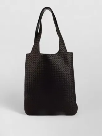 Bottega Veneta tote bag dual handles woven texture