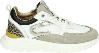 Giga Schoenen, Dames, Veelkleurig, 38 EU, Leer, G4110 Low Sneakers