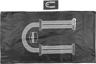 OEM Alfombra De Oraci&oacute;n Musulmana Port&aacute;til E Impermeable, Manta Rectangular Para Sala De Estar/hogar, Color Negro