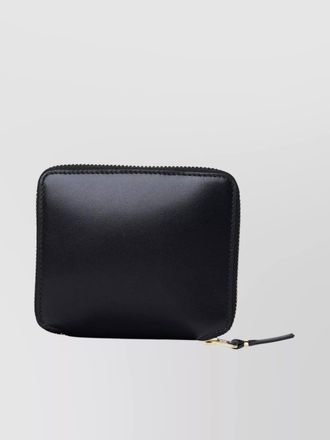 Comme Des Gar&ccedil;ons check print leather purse