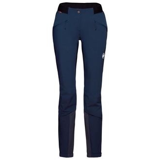 Mammut Aenergy Softshell Hybrid Pants Skitourenhose f&uuml;r Damen | blau