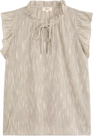 Suncoo Top Lamie - Dames - Tops zonder mouwen - Zwart - L - Katoen - Tops