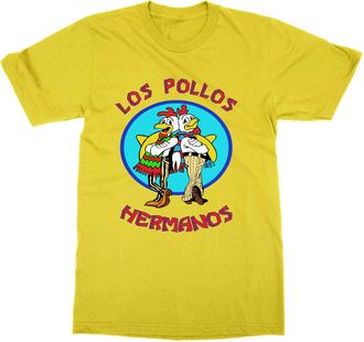 Generic Los Pollo Hermanos T-Shirt (Yellow, S)